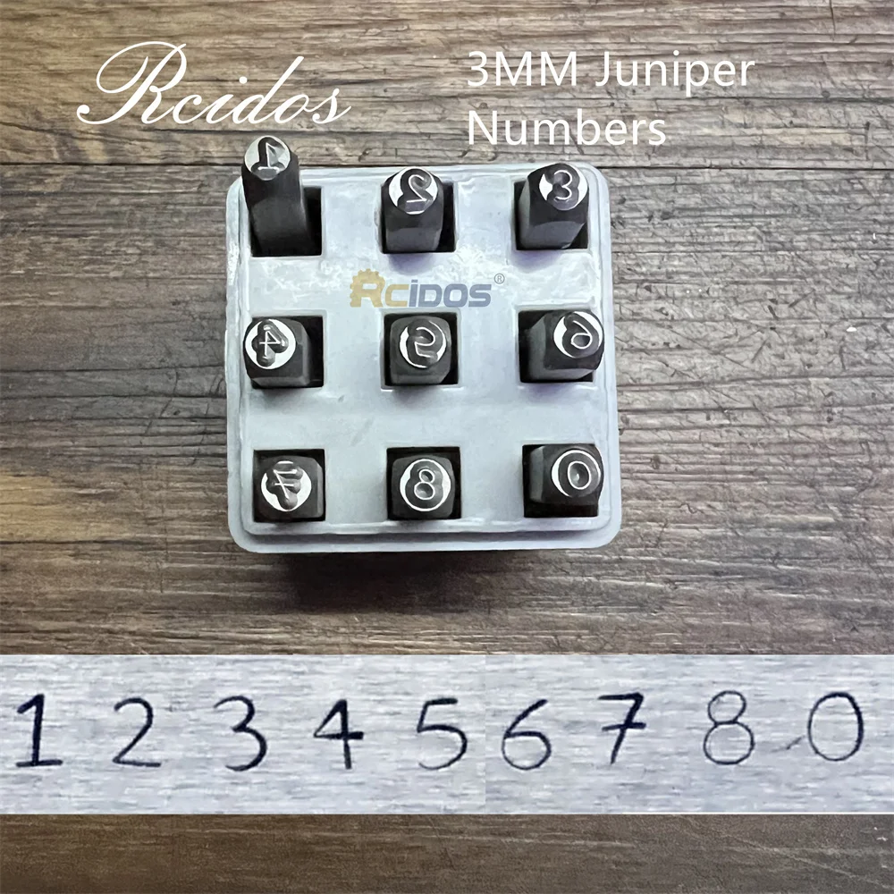 BESTNULE 42PCS Metal Stamping Kit, Number and Letter Stamp