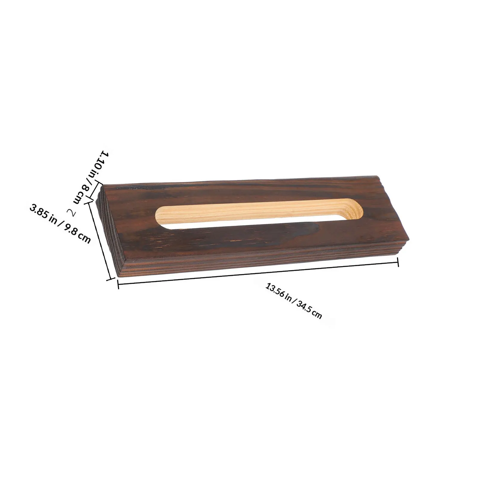 어항 물놀이 장 나무판 자연스러운 러스틱 분수 조경 장식 (수족관 DIY 실내외 파충류용)