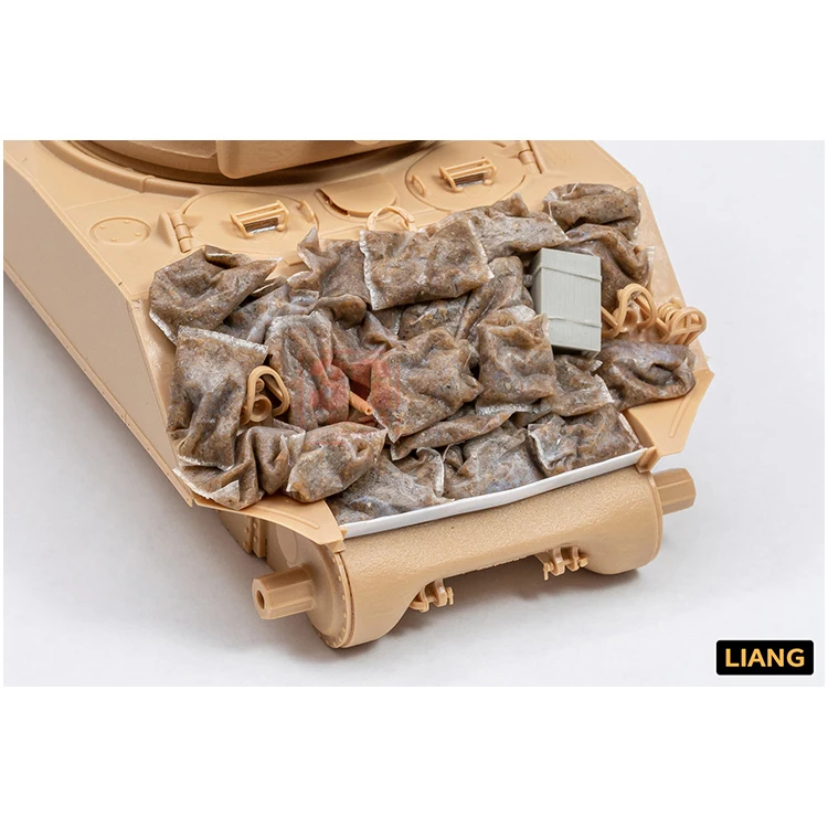 LIANG model tool accessories 0511 model scenario tank sandbags 40 packs 5
