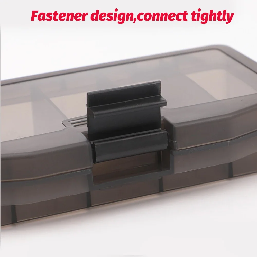 Fishing Tackle Box Portable 5 Compartments Space Container Bait Hook Gear Tool Assessoires Boxes Carp Pesca Holder Case Storage - Image 4