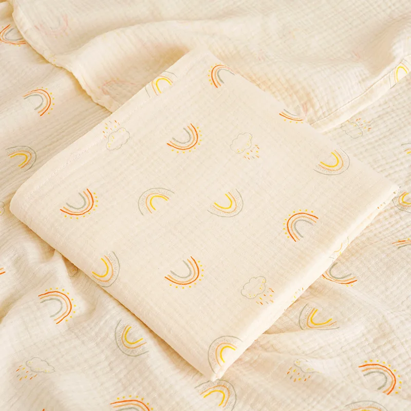 Baby Blanket Newborn Muslin Swaddle Cotton Bath Towel Summer Stroller Cover Wrap Gauze Toddler Sleep Blanket Baby Items 3