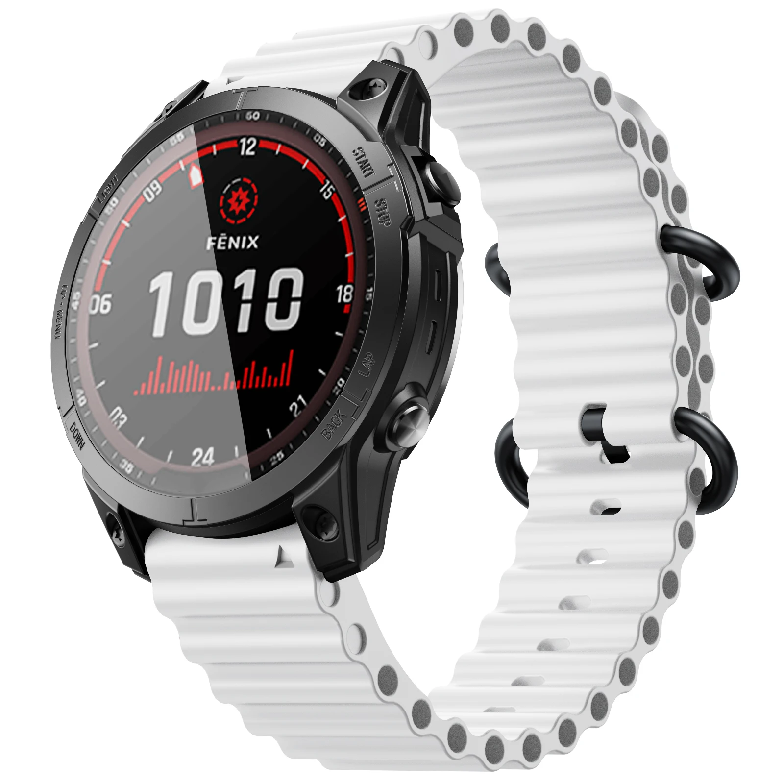 Soft Silicone Quick Release Wristband Strap - Easy Fit Belt for Smartwatches (22mm/26mm)