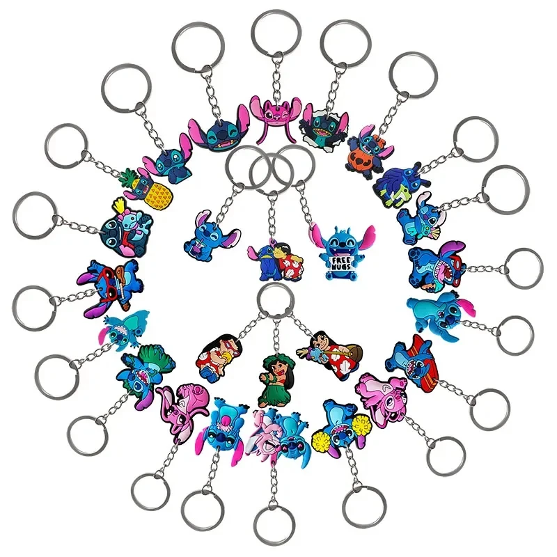 Birthday Party Supplies Party Supplies Party Decorations 10pcs Lilo &Stitch Keychains Kids Birthday Party Decoration Gift Bag Fillers Stuffer School Carnival Reward