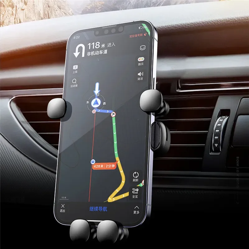 Universal Car Phone Holder with 360 Rotation