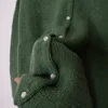 Rowling Mirror Vintage Solid Wool Blend Elegant Cardigan Sweater Women Spring 2023 O Neck Full Sleeve Button Knit Sweater Female 6
