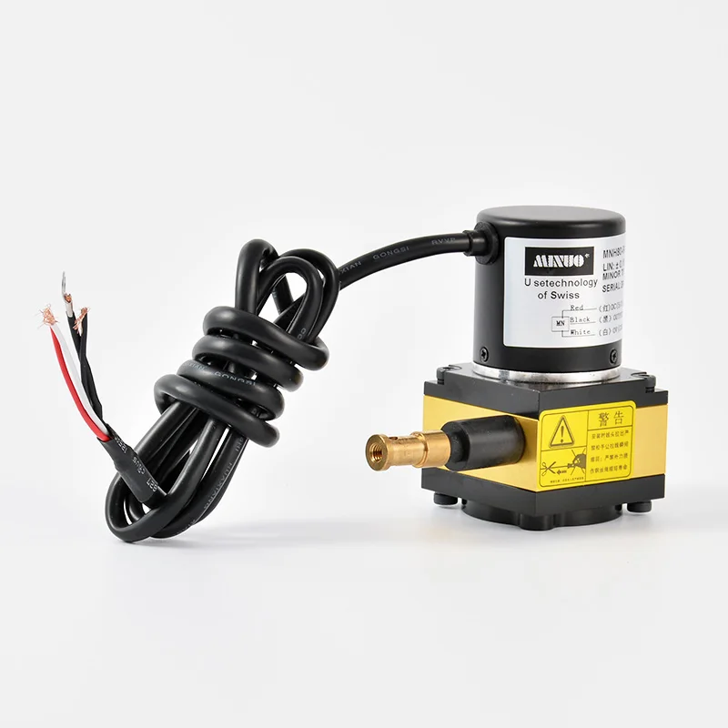 MNH80-800 mm 0–10 V 4–20 mA Zugdraht-Positionssensor Spannung Stromausgang oder digitaler Ausgang Lineares Drahtpotentiometer