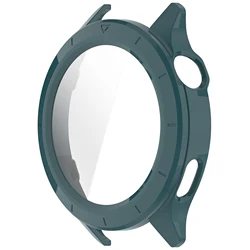 Enhanced Protective Cover with Glass Full Coverage (Ine Needle Green)