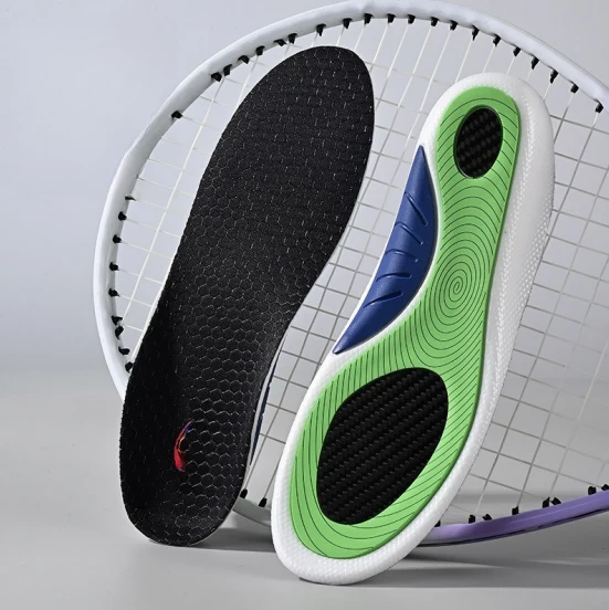High-Performance Carbon Fiber Sport Insoles with Arch Support and Breathable, Antibacterial Comfort