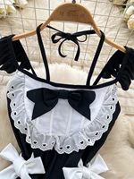 Sexy Spicy Girl ter Small  Sve Color Colion  Knot Waist Cinching  Swimsuit Women Summer P... - Image 2