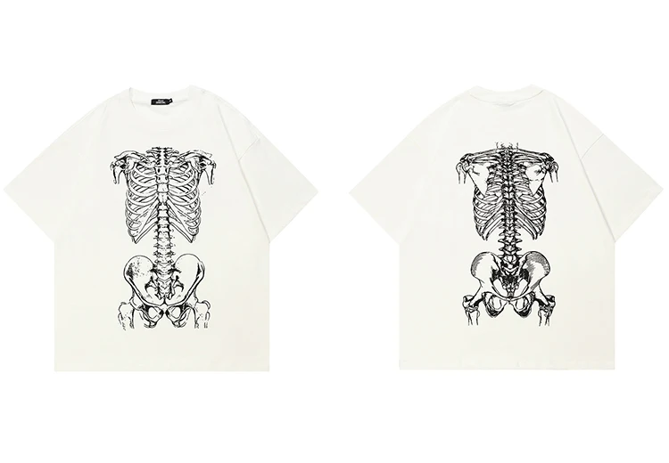 Anatomical Skeleton Frame Graphic T-Shirt Sbf91495d30d44a6cbfc7b233f68d2ba9P