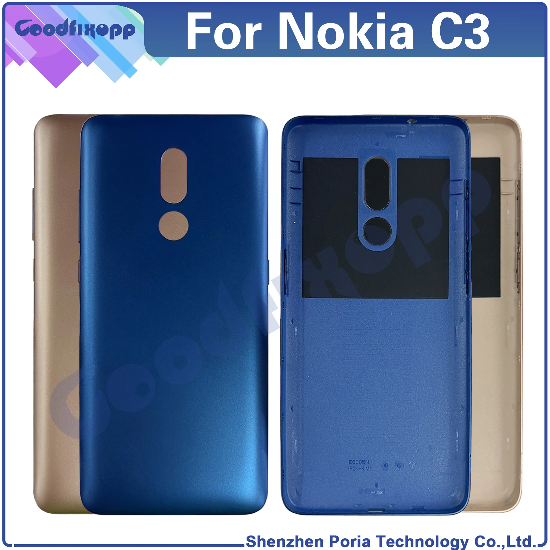 Silicone Cases Case Nokia C3 Cover For Nokia C3 Back Battery Cover