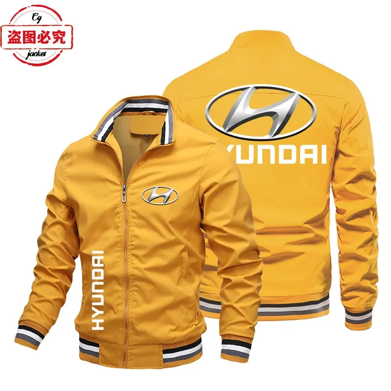 WRC Rally Modern Racing Car Logo Jacket Loose Long Sleeve Men's Top Stand-Up Neck Cardigan Jacket Group Clothing 3