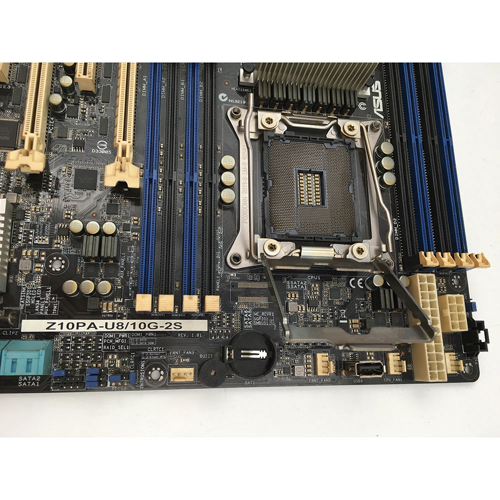 ASUS Z10PA-U8/10G-2S 2011-3 C612 DDR4용 워크스테이션 마더보드는 완전히 테스트된 좋은 품질