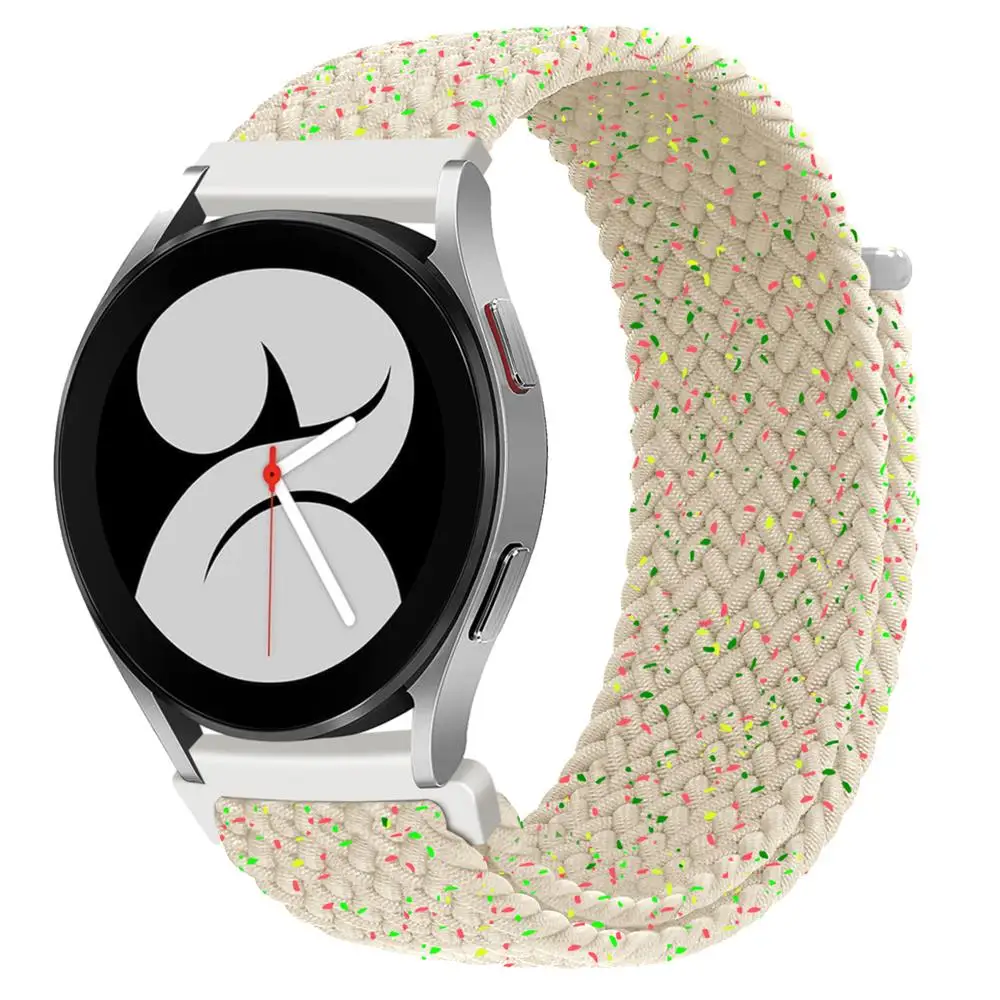 Braided Solo Loop Elastic Smartwatch Bracelet Band