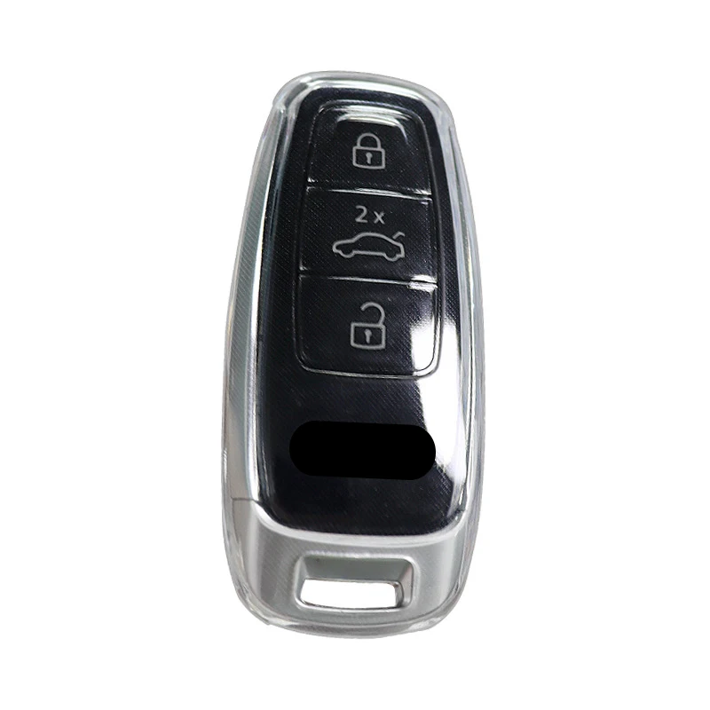 Transparent Smart Remote Car Key Case Cover Fob