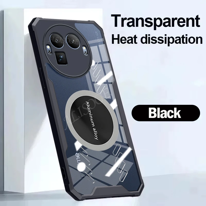 Transparent Heat-Dissipating Clear Phone Case with Full Protection
