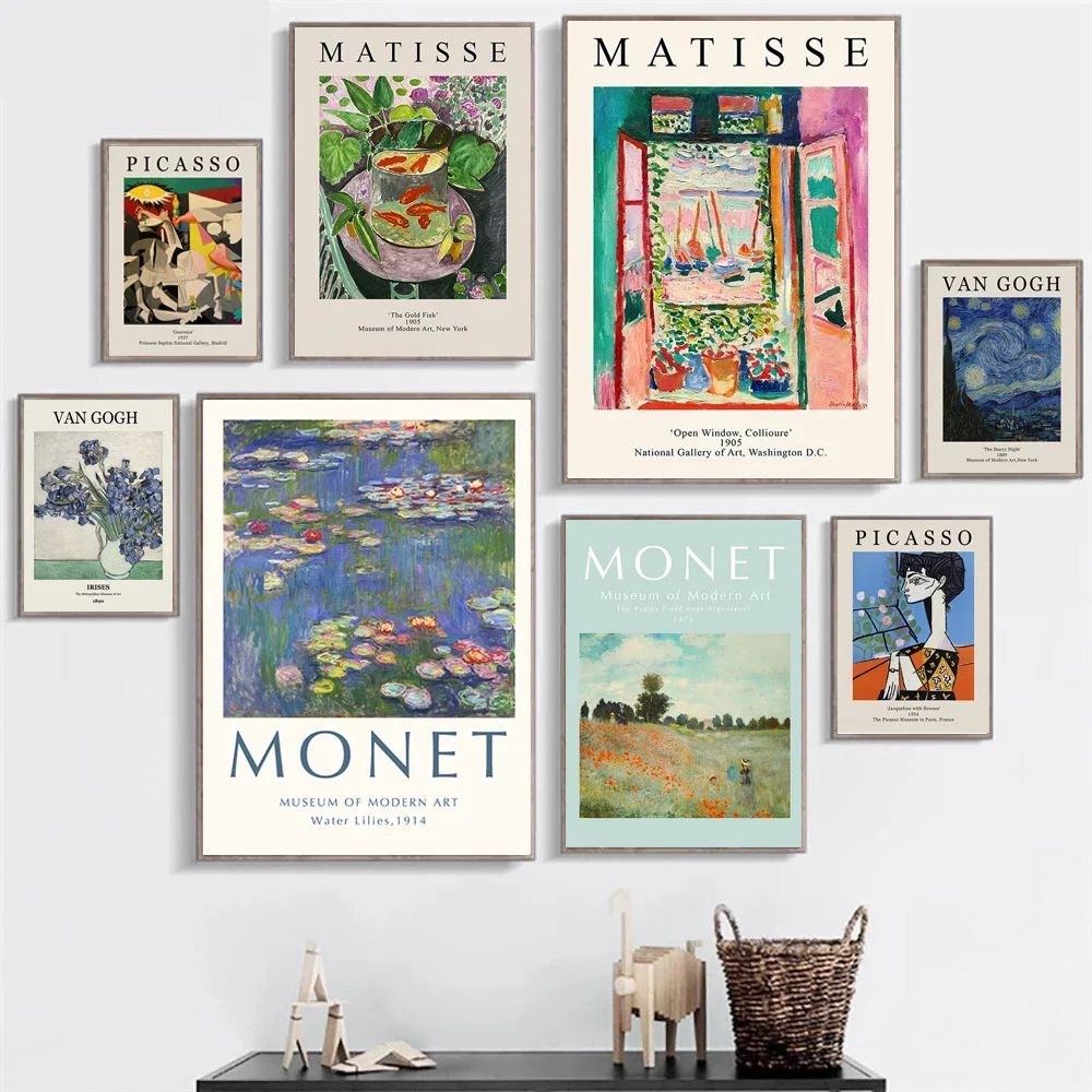 Vintage Abstract Canvas Poster 4