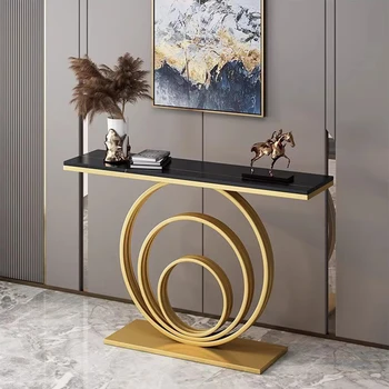 Consolle classica alla moda Soggiorno Consolle moderna semplice e minimalista Nordic Beauty Wohnzimmer Tisch Mobili per la casa