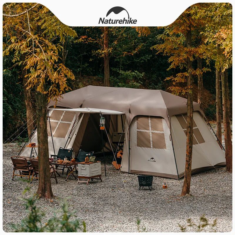 ネイチャーハイク　village17 Naturehike Village 17 Outdoor Camping With 2 Foyer Automatic