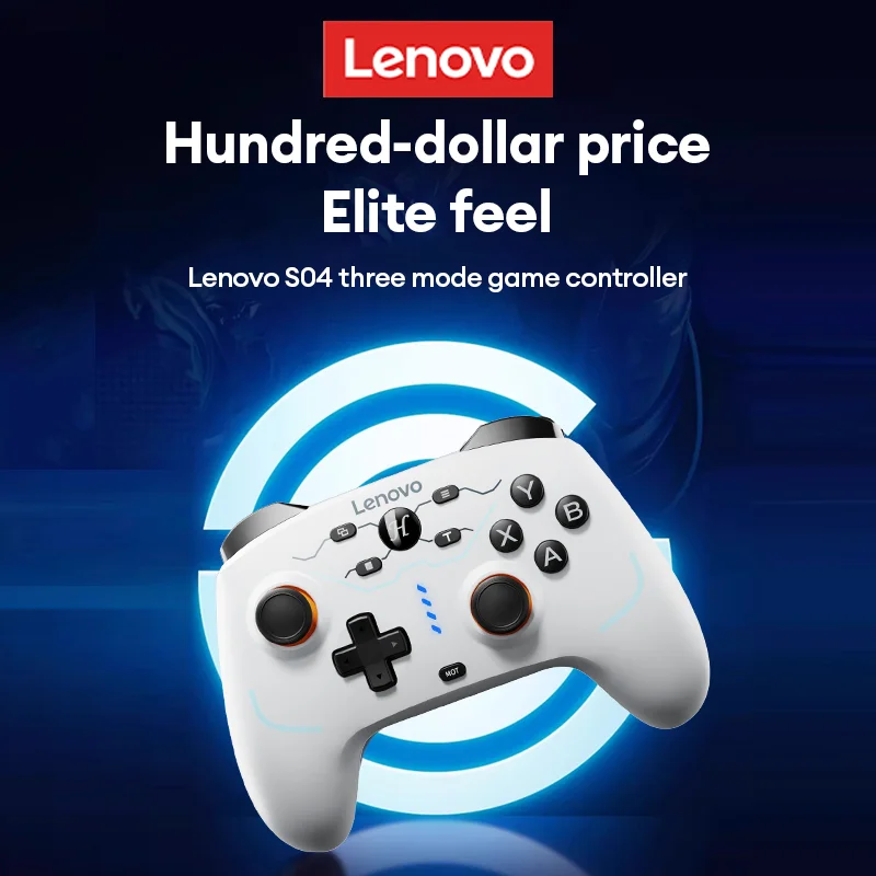 Choice Lenovo S04 Wireless Wired Gamepad With 2.4G Hall Joysticks