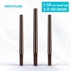 DRINYOUNG Taper Pin Hand Reamer 1:50 Conical Degree Sharp Manual  HSS  Blade  Shank   CNC Tools High precision 1