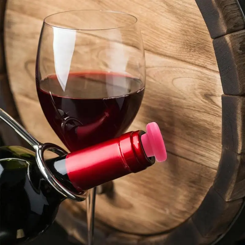 Wine Stopper Silicone Plug Stoppers Reusable Beer Bottle Cork Leakproof Food Grade Withstand Temperature 240C To -40C