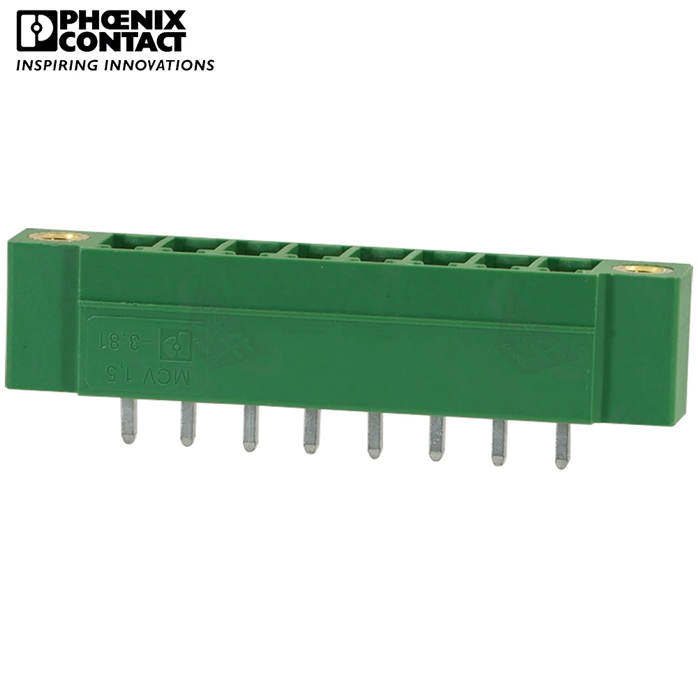 

3.81mm Original Genuine Phoenix Contact Connector PCB Pluggable PLUG-IN Terminal Block 8 Pin MCV 1.5 GF 3.81 1830651 8A 160V