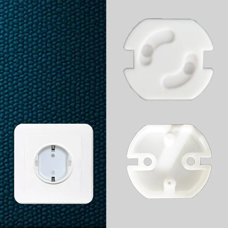 Socket Protection Electric Shock Hole Children Care Baby Safety Electrical Security Plastic Safe Lock Cove Outlet Cover 20 Pcs socket protection cover