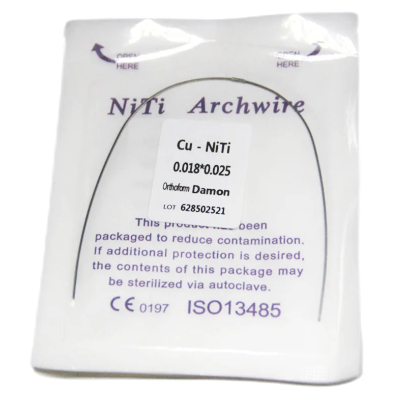 10 Packs Dental Materials Orthodontic Teeth Braces Cu NiTi Arch Wires