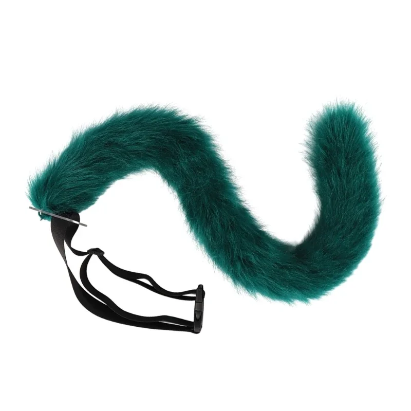 

Anime-Cosplay Props Cat Ears and Tail Set Plush Furry Animal Ears Hairhoop with Cat Tail Fancy-Dress Party Costumes