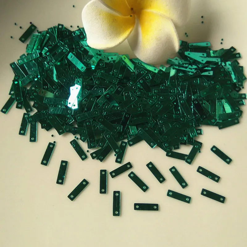 Pailletten-Pailletten, 10 mm, 15 mm, 22 mm, 19 mm, 40 mm, PVC, langer Streifen, Doppelloch, lose Pailletten, Hochzeitsdekoration, DIY-Kleidung, Dekoration, 10 g – Detail 10