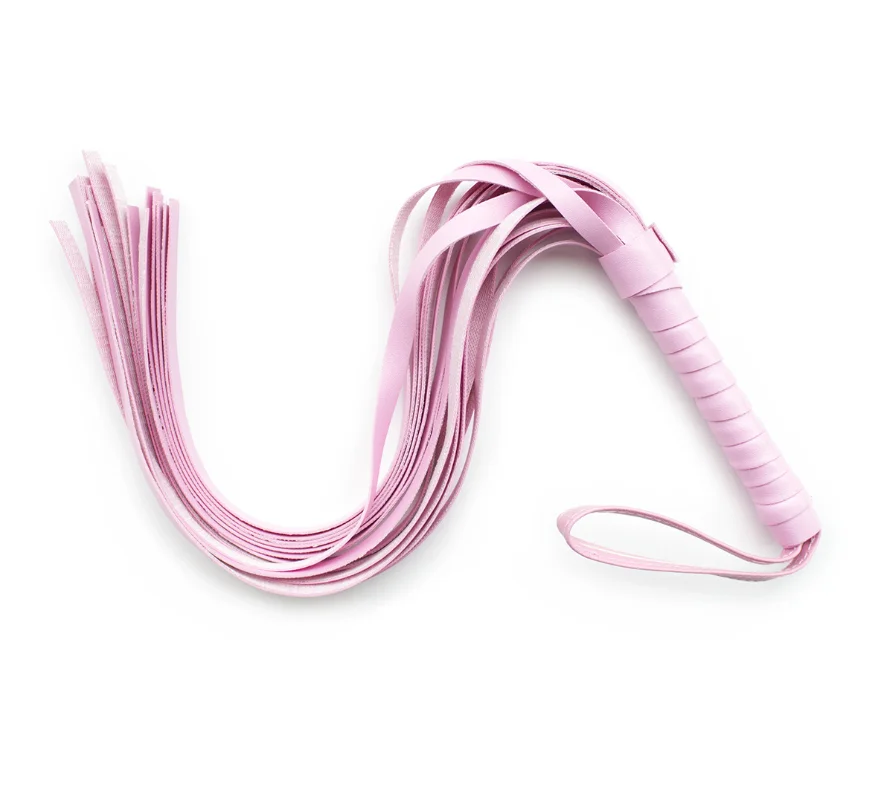High Quality Pu Leather Pimp Whip Racing Riding Crop Party Flogger Hand Cuffs Queen Black Horse Riding Whip_voghion.com