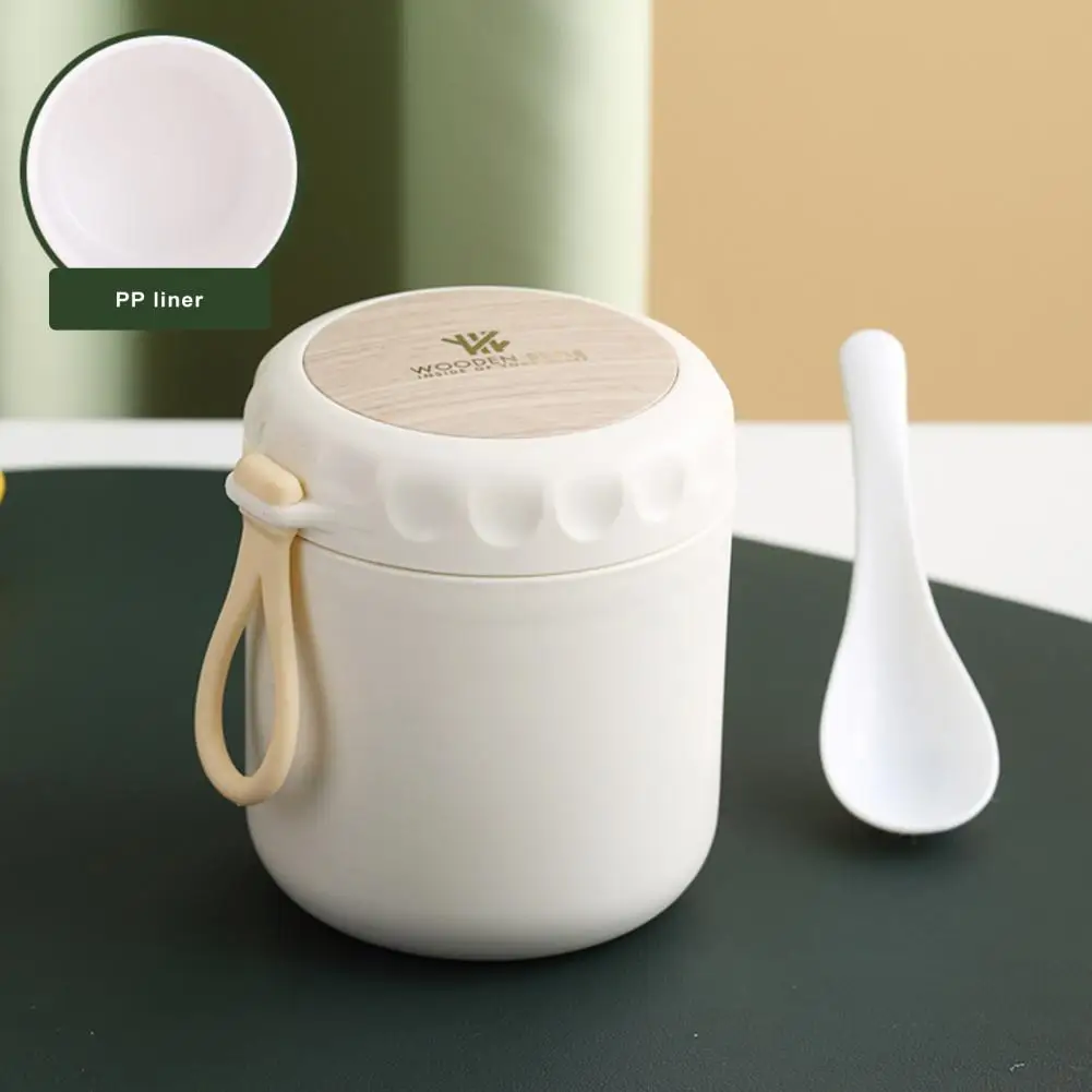 

Leakproof Food Jar Leakproof Portable Stainless Steel Food Jar Capacity Insulated Hot Soup Container for On-the-go Dining Vacuum