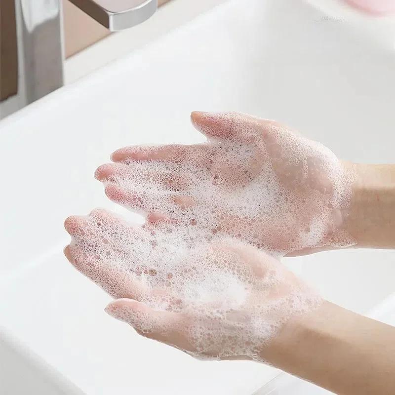 Disposable Soap Paper Panda Portable Hand Washing Bath Soap Paper Travel Fragrance Foam Disinfection Body Cleanser disposable soap paper