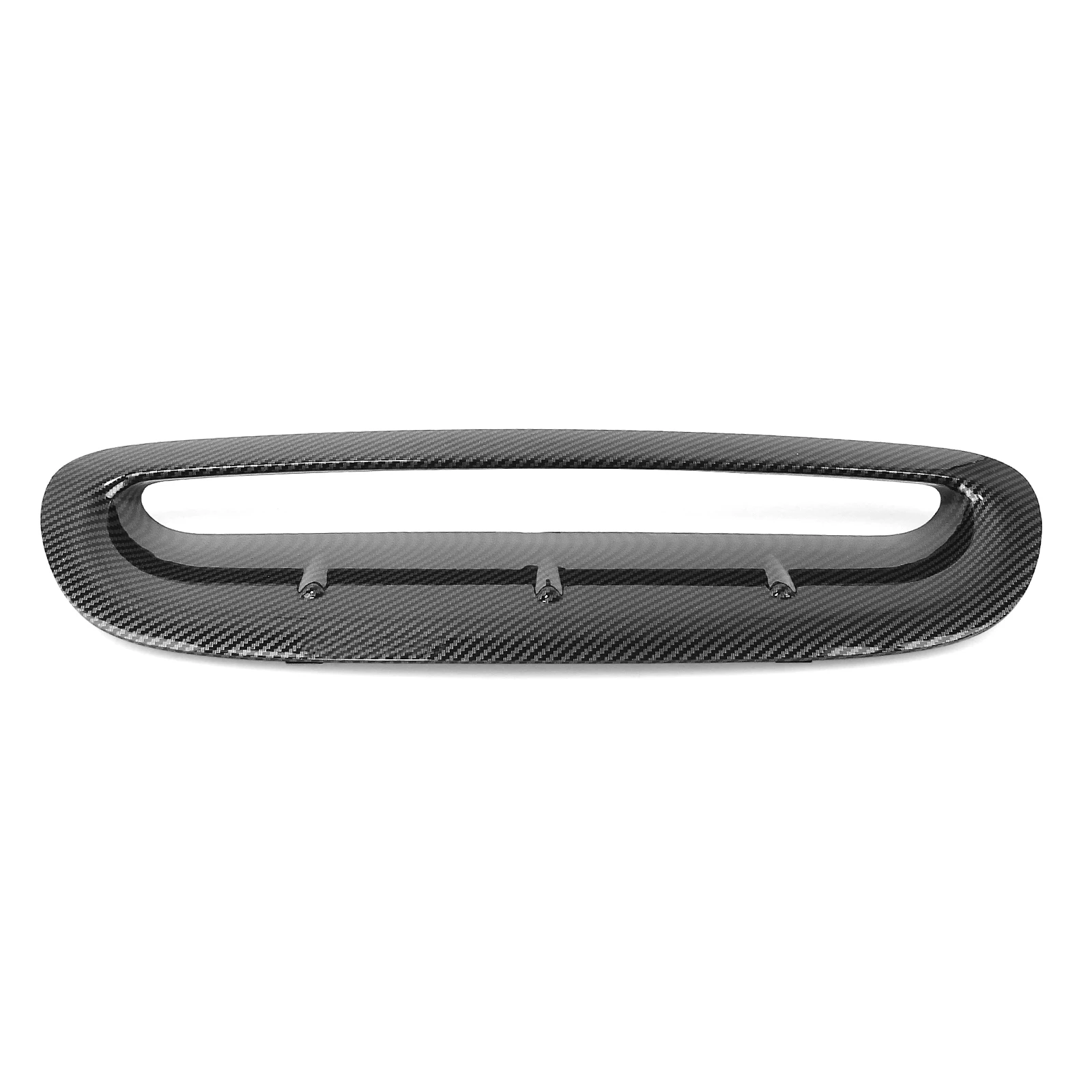 Engine Cover Bonnet Carbon Fiber Look Front Air Hood Scoop Vent Outlet For Mini Cooper S R53 R50 2002-2006