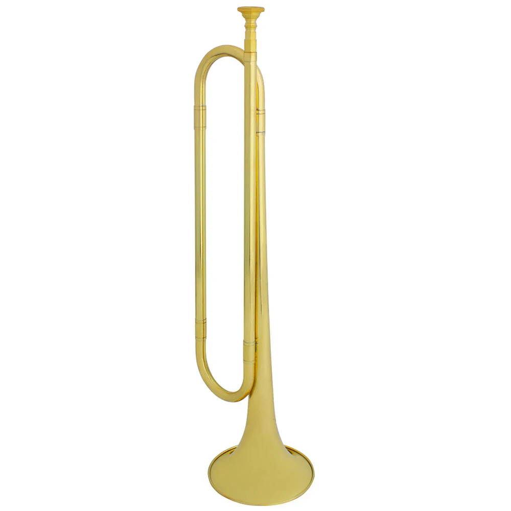 Metal Trumpet Professional Brass Instrument Youth Horn Bugle for Musical Gifts School Band Cavalry Beginner Military Orchestra trumpet instrument