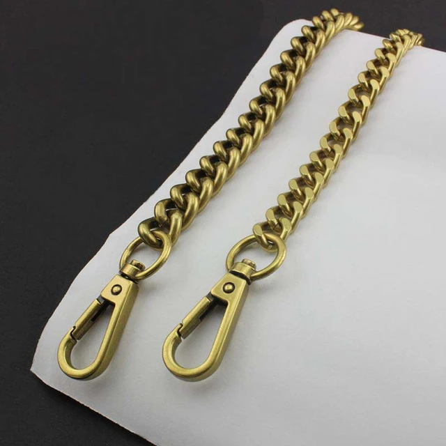 Luxury Aluminum Silver Gold Purse Chain Strap Handles Crossbody Purse  Straps Shoulder Light Bag Chains Straps For Handbags Purse - AliExpress