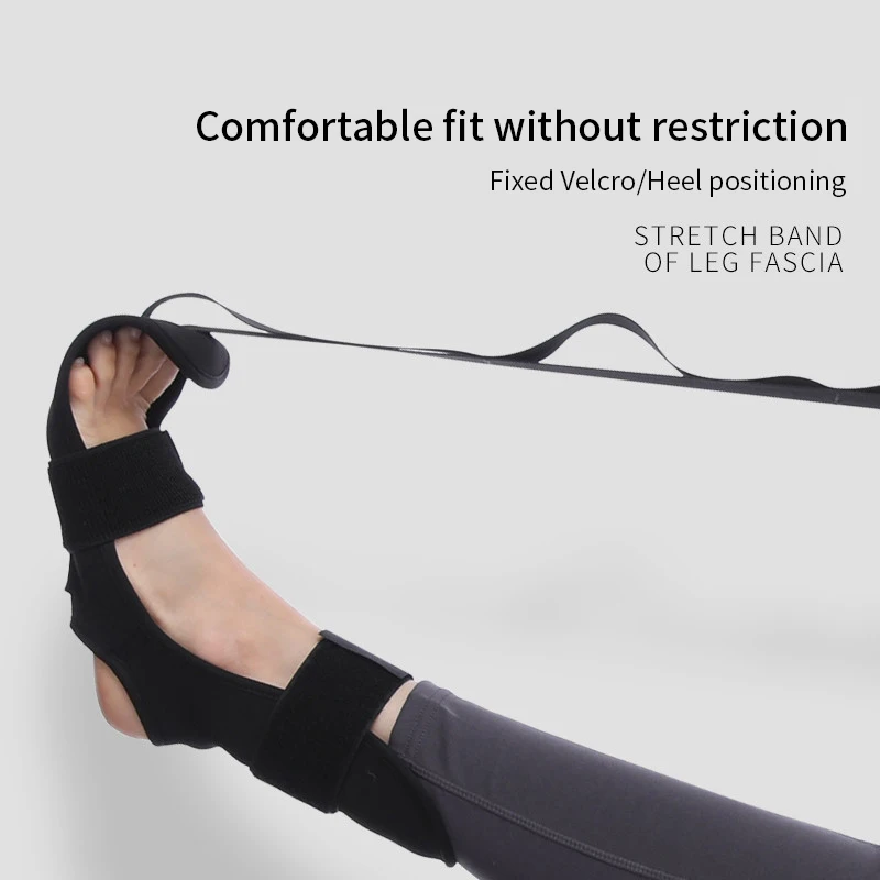 Yoga Leg Stretcher Flexibility Stretching Strap Fitness For Rehabilitation Strap Plantar Fasciitis Trainer Tape Stretching Legs stretching band