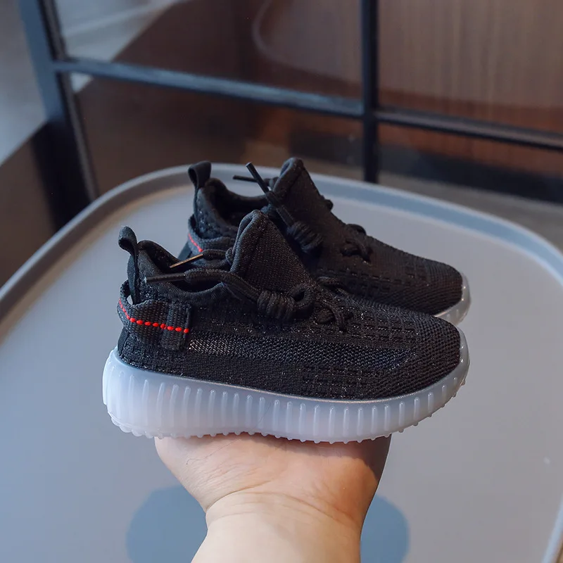 Kid Shoes Platform Casual Breathable Boy Sports Mesh Girl Tennis Running
