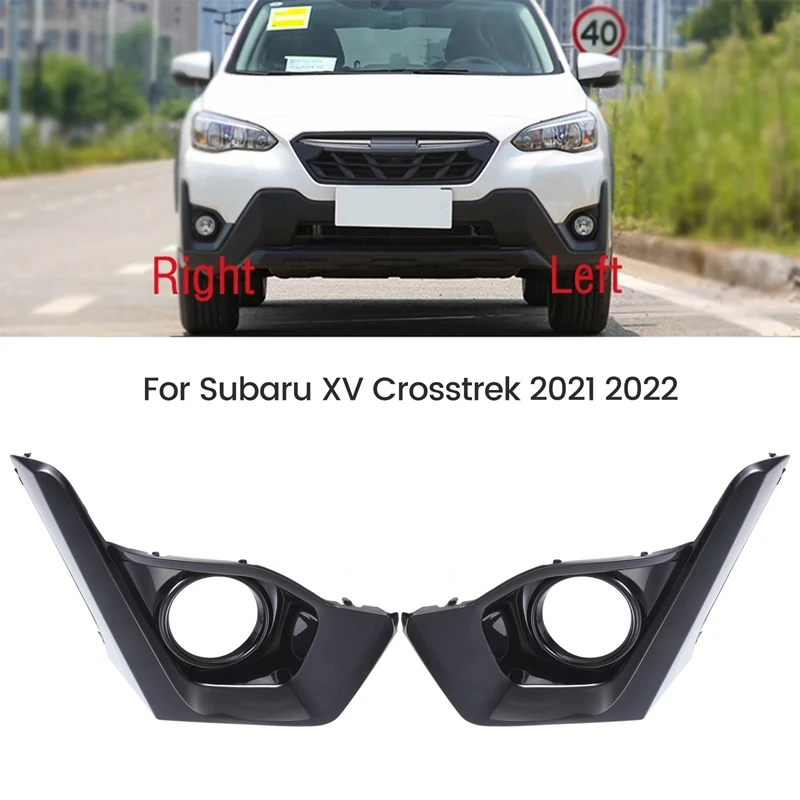 

Car Front Bumper Fog Light Lamp Frame Cover Foglamp Trim Cap For Subaru XV Crosstrek 2021 2022 57731FL860 57731FL870 Accessories