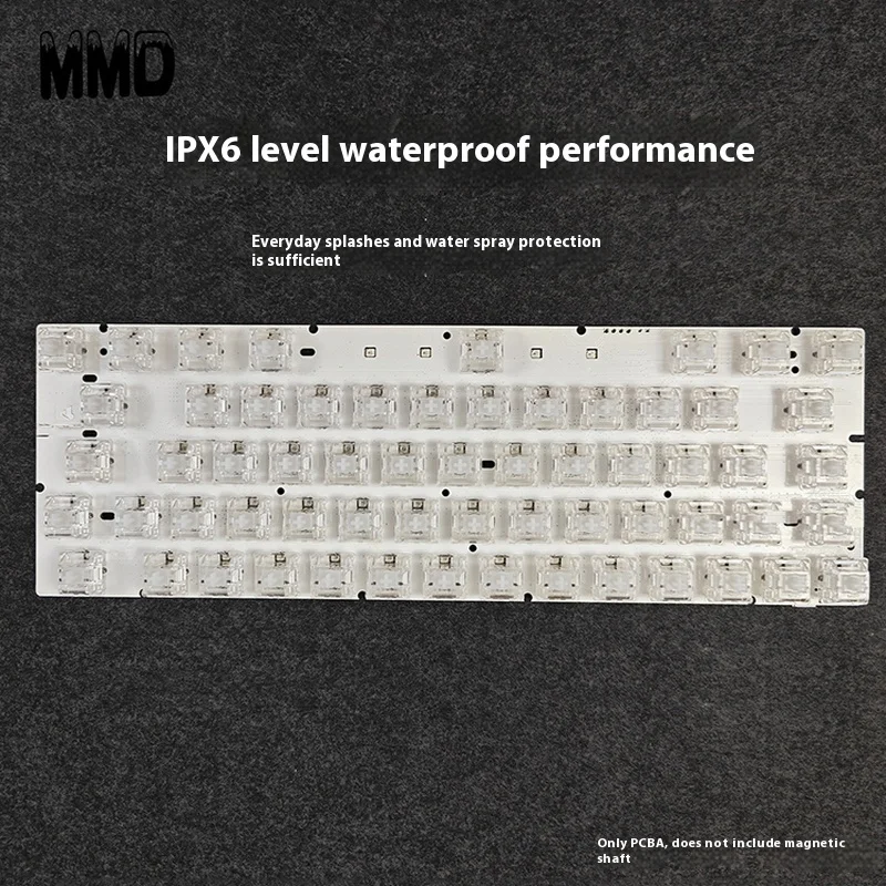 MMD AR60 HE ゲーミングキーボード PCB ホール効果スイッチ 0.005ms RT