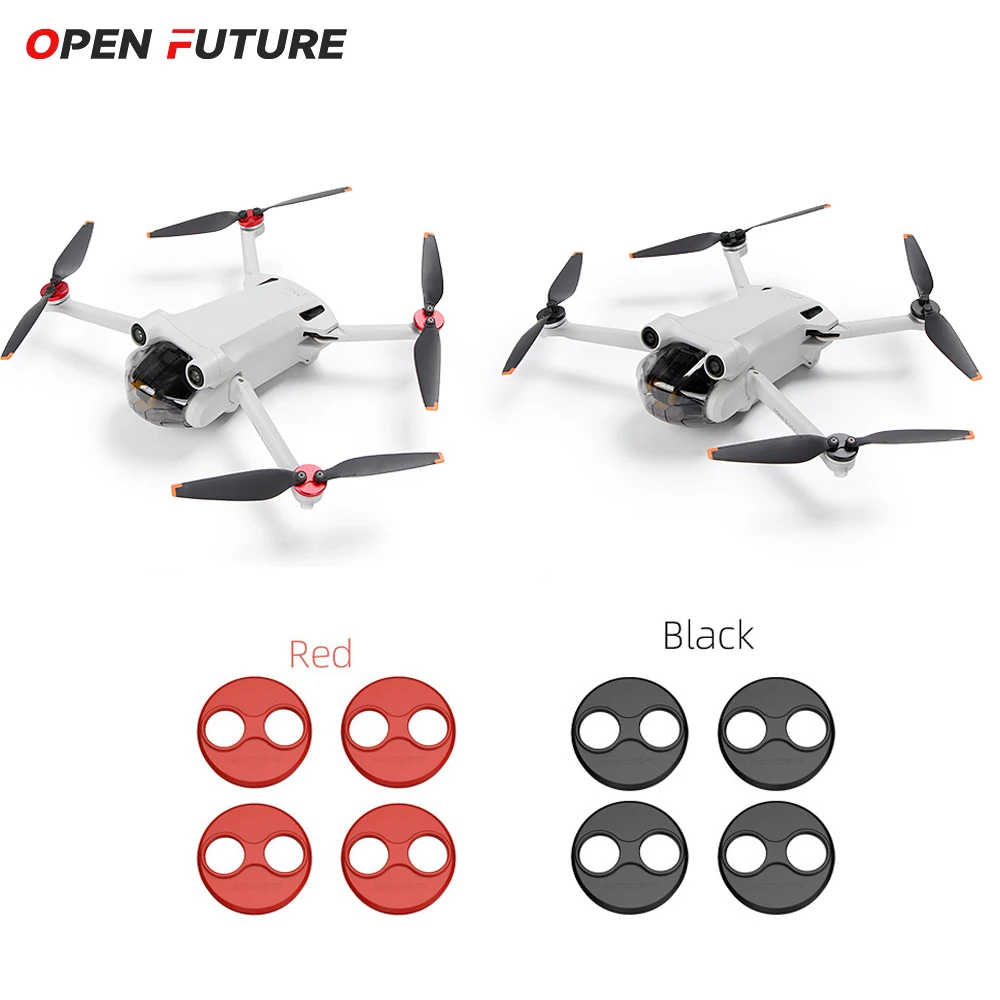 4pcs Aluminum Alloy Motor Cover For DJI Mini 3 Pro Mini SE Mini 2 Mini 4 Pro