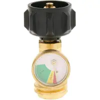 1Pcs Propane Tank Adapter For Propane-powered Devices 80000-150000 BTU/hour Copper Premium Material 3.742.28'' Car Tank Adapter 1