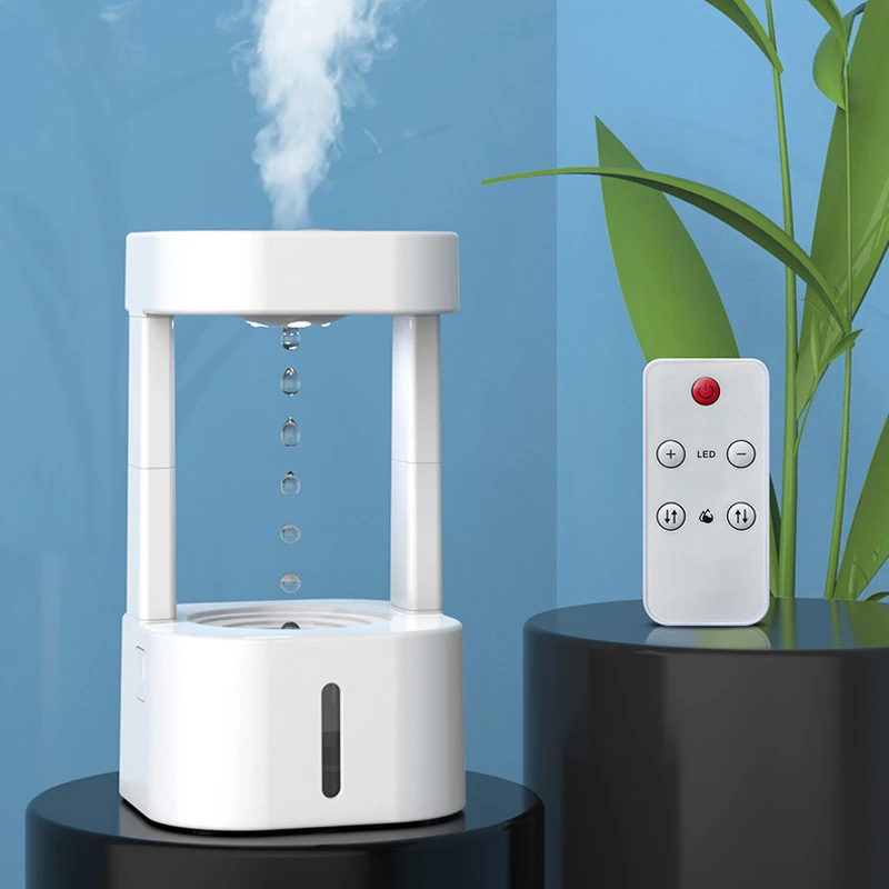 580ml Antigravity Water Drop Humidifier 3 Modes Levitating Water Drops