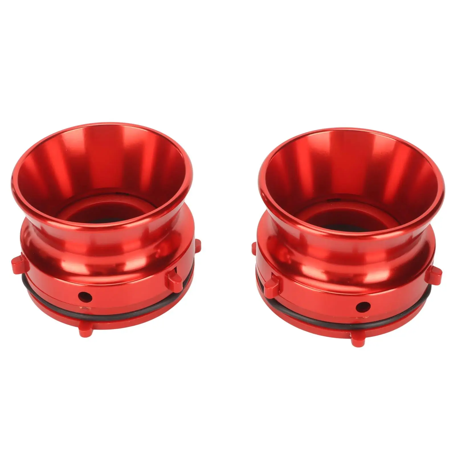 Adattatori Per Hub Nab Reel-To-Reel In Alluminio Lucido Professionale Per Studer Revox, Akai, Teac - 1 Paio