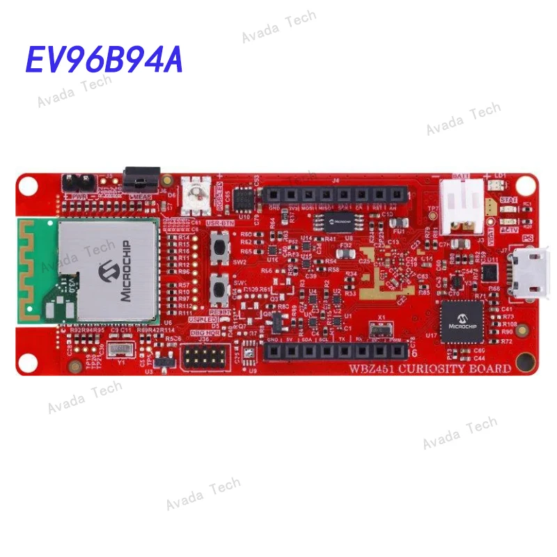 

Avada Tech EV96B94A PIC / DSPIC WBZ451 Curiosity Board