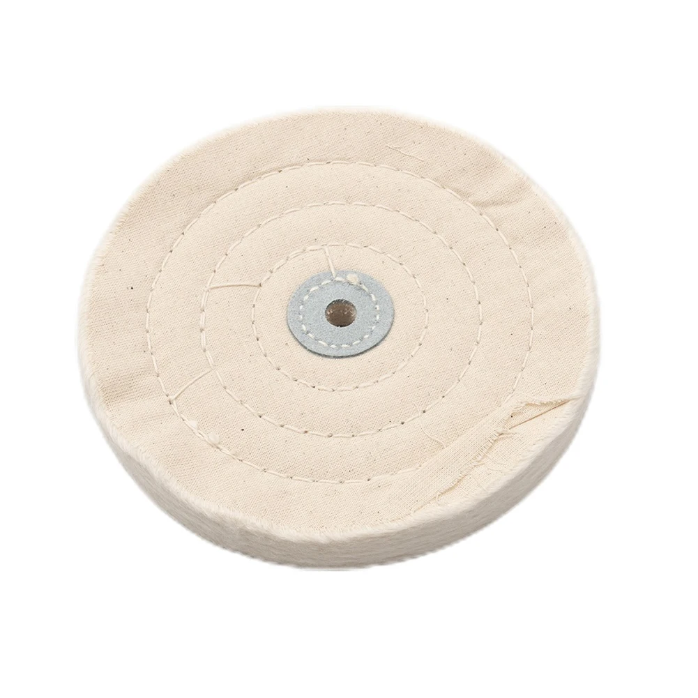 5inch Cloth Polishing Buffing Wheel Cleaning Pad Power Angle Bench Grinder Tool Drill Bit Sharpener Wood Tools Woodworking 80g furniture polishing beeswax natural beewax for polishing and cleaning wood furniture floor cabinet wood restorer