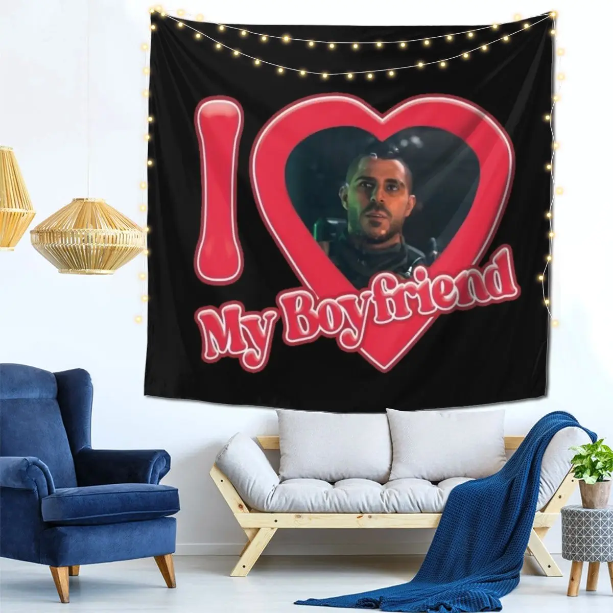 

Настенный декор Джон мыло мактавиш Джон мактавиш гобелен винтажный офис настраиваемый подарок полиэстер без запаха