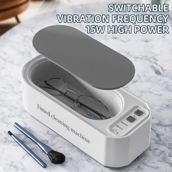 High Frequency Ultrasonic Clean Timing Ultrasonic Glasses Cleaning Ultrasound Jewelry Cleaner Machine for Jewelr and Toothbrush 1