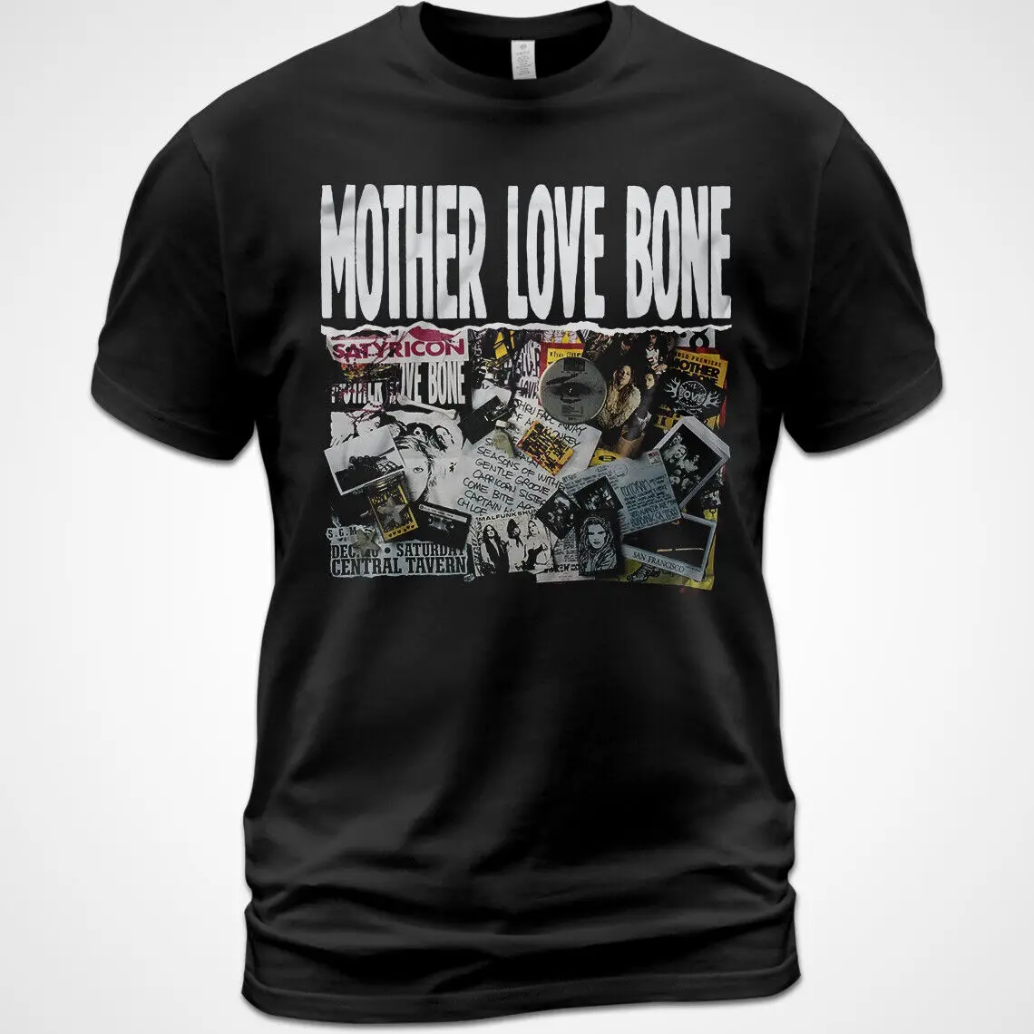 Хлопковая футболка с надписью «Mother Love Bone»